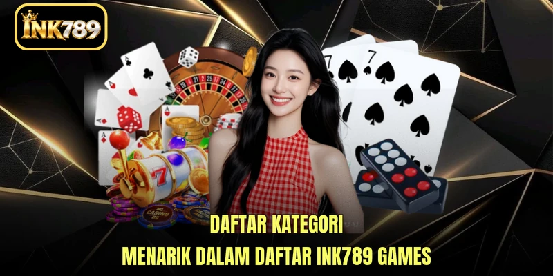 Daftar kategori menarik dalam daftar INK789 Games